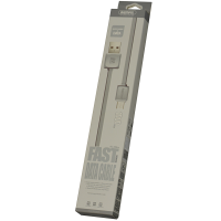Кабель Remax RC-008м USB-A to Micro USB 1м gray