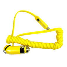 АЗП Remax RCC-211 12W 2.4A USB-A з кабелем 3в1 yellow