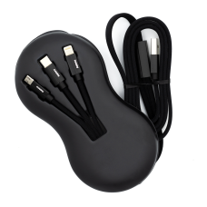 Кабель Remax RC-094th 3в1 15W 3A 1м black
