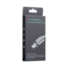 Кабель Magnetic Clip-On USB-A to Lightning 10W 2.1A 1м black
