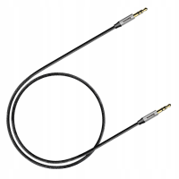 Audio кабель AUX Baseus Yiven M30 3.5мм 1.5м (CAM30-CS1) black silver