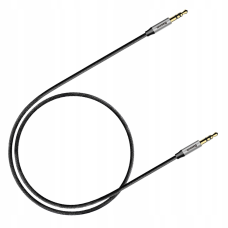 Audio кабель AUX Baseus Yiven M30 3.5мм 1.5м (CAM30-CS1) black silver