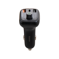 FM-Модулятор Baseus S-13 T-typed 36W 3A 2USB-A+1USB-C (CCTM-B01) black