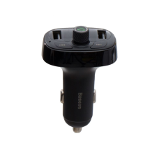 FM-Модулятор Baseus S-09 T-typed 17W 3.4A 2USB-A (CCALL-TM01) black