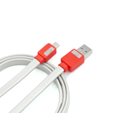 Кабель іЗі MD-12 USB-A to Micro USB 2м white