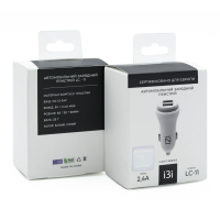 АЗП іЗі LC-11 24W 2.4A 2USB-A white