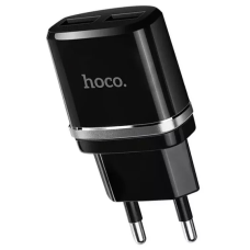 Зарядний пристрій Hoco C12 12W 2.4A 2USB-A black