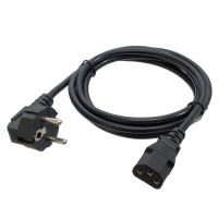 Кабель живлення силовий 3 pin 1.5м (L-type) C13