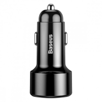 АЗП Baseus Magic Digital Display 45W 3A USB-A+USB-C black
