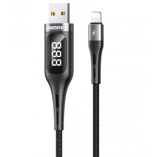 Кабель Remax RC-096i USB-A to Lightning 2.1A 1м black