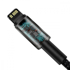 Кабель Baseus Tungsten Gold Type-C to Lightning 20W 2.4A 1м black