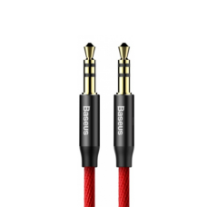 Audio кабель AUX Baseus Yiven M30 3.5мм 1м (CAM30-B91) red black