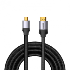 Кабель Baseus Enjoyment Series HDMI-HDMI 4K 2m (CAKSX-C0G) dark gray