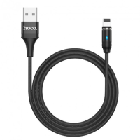 Кабель Hoco U76 Fresh Magnetic USB-A to Lightning 12W 2.4A 1.2м black