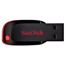 USB 2.0 SanDisk Cruzer Blade 32Gb black red
