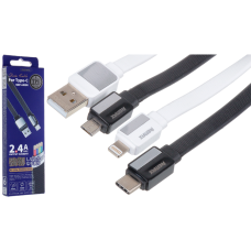 Кабель Remax RC-154m USB-A to Micro USB 12W 2.4A 1м black