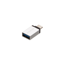 Перехідник Borofone BV3 USB A to Type-C silver