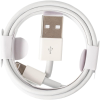 Кабель USB-A to Lightning 1м (тех пак) white