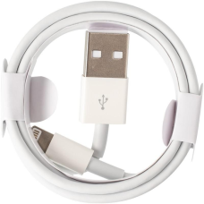 Кабель USB-A to Lightning 1м (тех пак) white