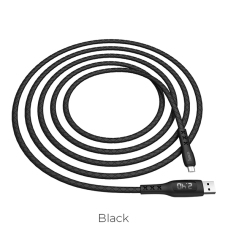 Кабель Hoco S6 Sentinel USB-A to Micro USB 12W 2.4A 1.2м black