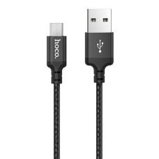 Кабель Hoco X14 Times Speed USB-A to Micro USB 12W 2.4A 1м black