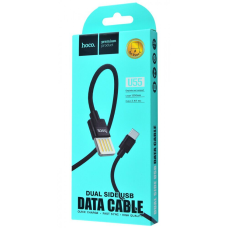 Кабель Hoco U55 Outstanding USB-A to Type-C 12W 2.4A 1.2м black