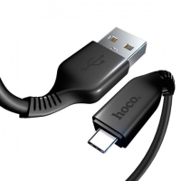 Кабель Hoco X20 Flash USB-A to Type-C 1м black