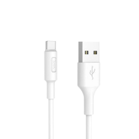 Кабель Hoco X25 Soarer USB-A to Type-C 1м white