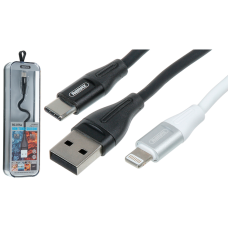 Кабель Remax RC-075a USB-A to Type-C 1м black