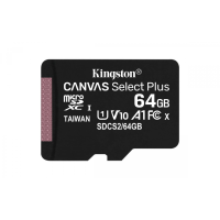 Карта пам'яті Kingston MicroSDXC Canvas Select Plus 100R A1 64Gb