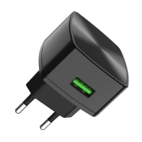 Зарядний пристрій Hoco C70A 18W 3A USB-A black
