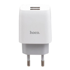 Зарядний пристрій Hoco C73A 12W 2.4A 2USB-A white