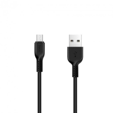 Кабель Hoco X13 USB-A to Micro USB 2.4A 1м black