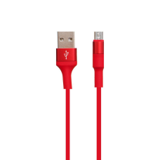Кабель Hoco X26 USB-A to Micro USB 1м red