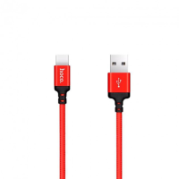 Кабель Hoco X14 Times Speed USB-A to Type-C 15W 3A 1м red black