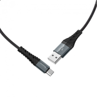 Кабель Hoco X38 Cool USB-A to Type-C 15W 3A 1м black