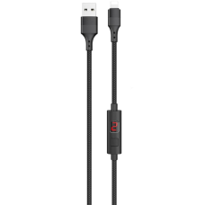Кабель Hoco S13 Central control USB-A to Lightning 12W 2.4A 1м black