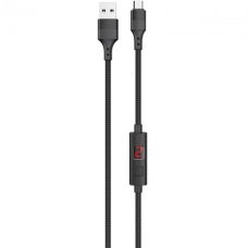 Кабель Hoco S13 Central control USB-A to Micro USB 12W 2.4A 1м black