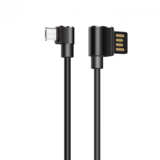 Кабель Hoco U37 Long Roam USB-A to Micro USB 1.2м black