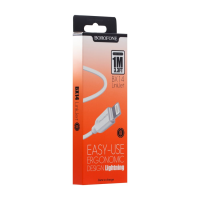 Кабель Borofone BX14 USB-A to Lightning 12W 2.4A 1м white