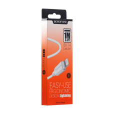 Кабель Borofone BX14 USB-A to Lightning 12W 2.4A 1м white