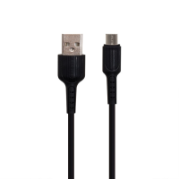 Кабель Borofone BX16 USB-A to Micro USB 10W 2A 1м black