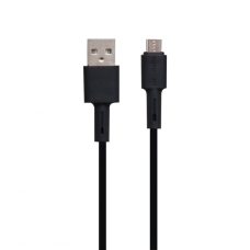 Кабель Borofone BX31 Silicone USB-A to Micro USB 12W 2.4A 1м black