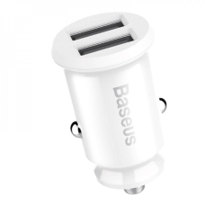 АЗП Baseus Grain15W 3.1A 2USB-A white