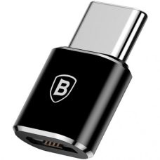 Перехідник Baseus Micro USB to Type-C black