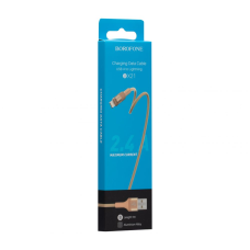 Кабель Borofone BX21 USB-A to Lightning 12W 2.4A 1м gold