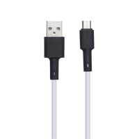Кабель Borofone BX31 Silicone USB-A to Micro USB 12W 2.4A 1м white