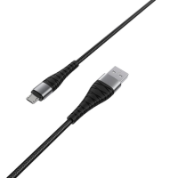Кабель Borofone BX32 USB-A to Micro USB 12W 2.4A 1м black