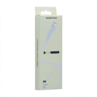 Кабель Borofone BX18 USB-A to Lightning 12W 2.4A 1м white