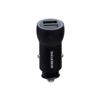 АЗП Borofone BZ9 24W 3.1A 2USB-A black